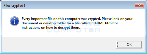 Files Crypted Alert