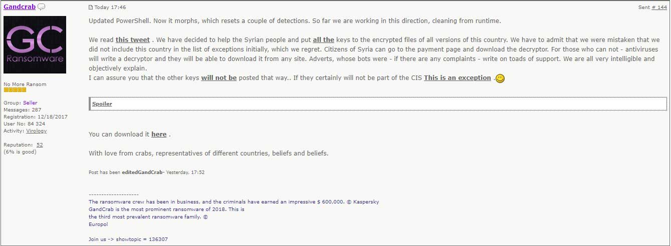 Forum Post