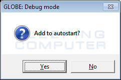 Debug: Add to Autostart