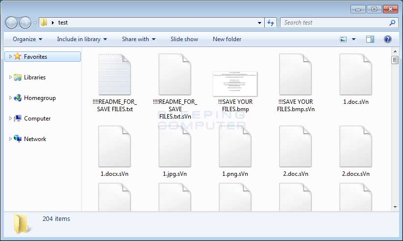 Jaff Encrypted Files