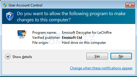 UAC Prompt