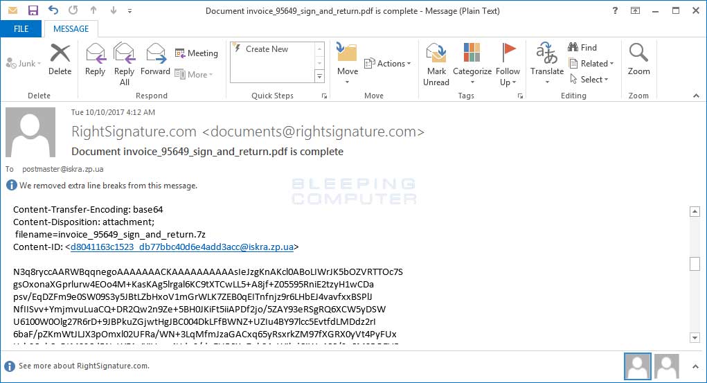 Base64 Attachment