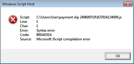 Scripting Error