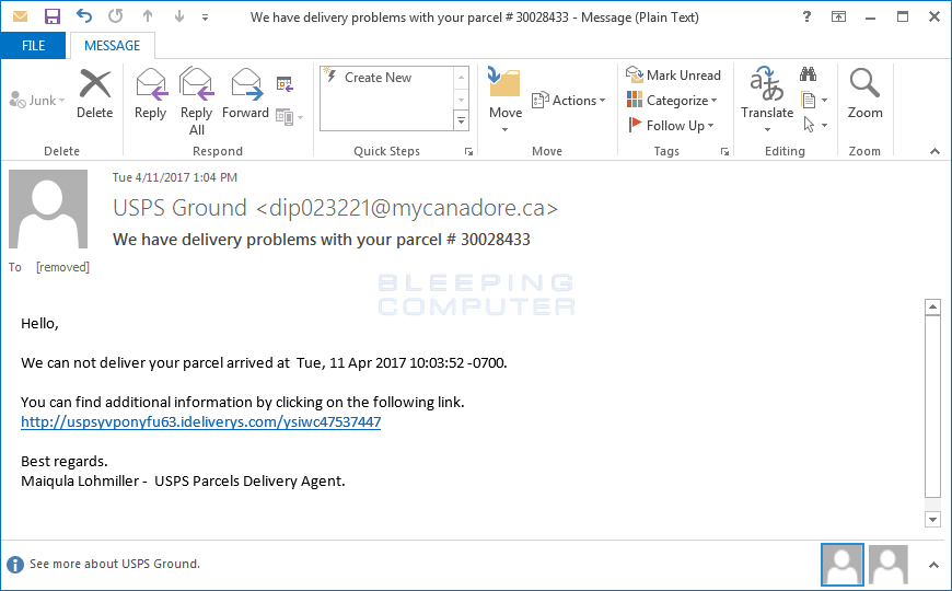 SPAM Email