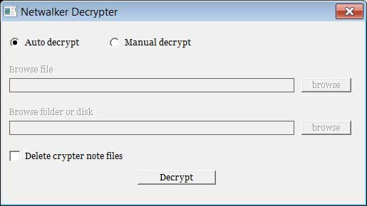 Netwalker Decrypter
