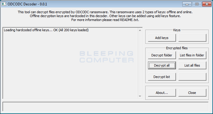 ODCODC Decoder