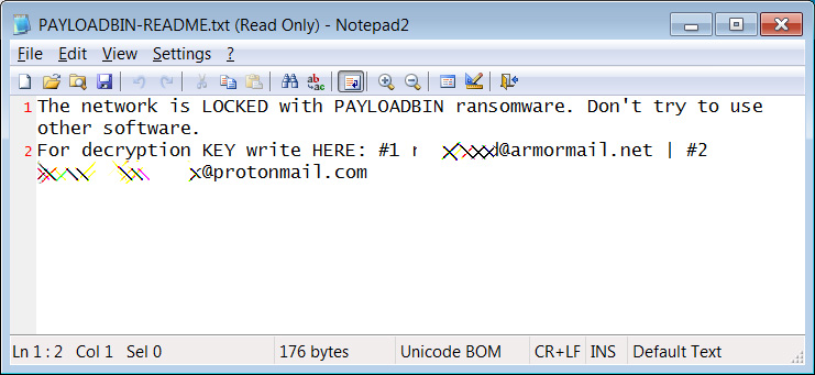PayloadBIN ransom note