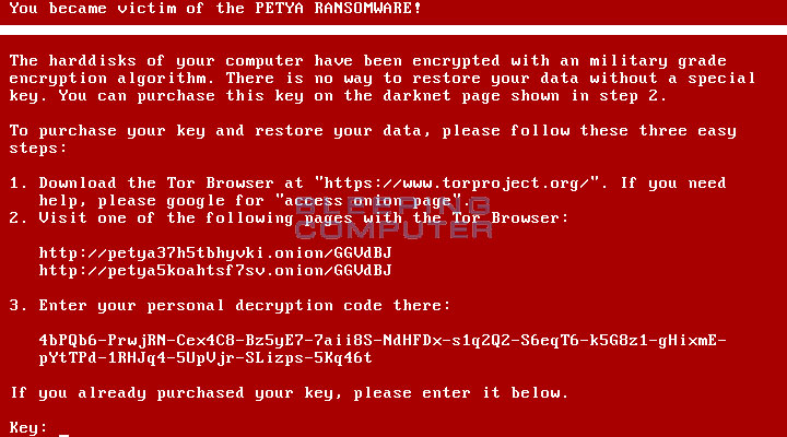 Petya Ransomware