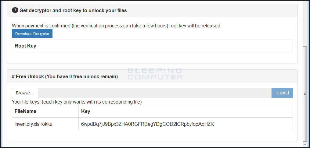 File Test File Decryption