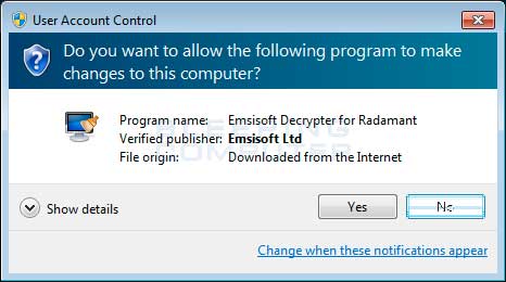 UAC Prompt