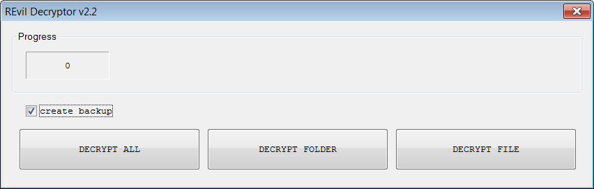Sodinokibi Decryptor