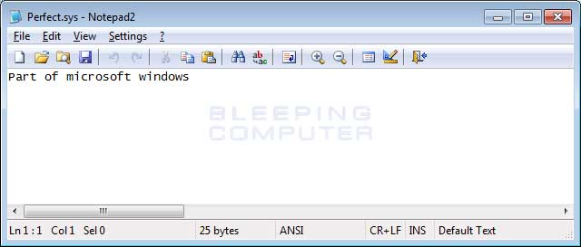 Perfect.sys File