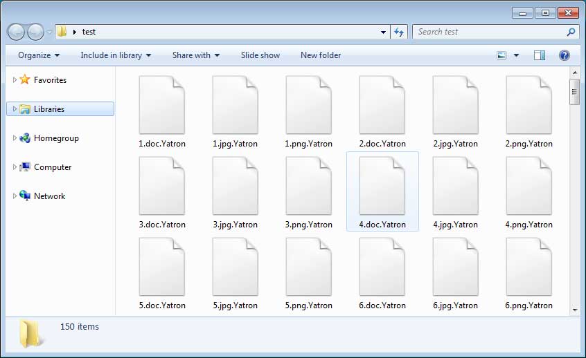 Encrypted Yatron Files