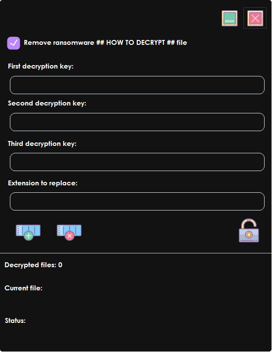 Ziggy ransomware decryptor