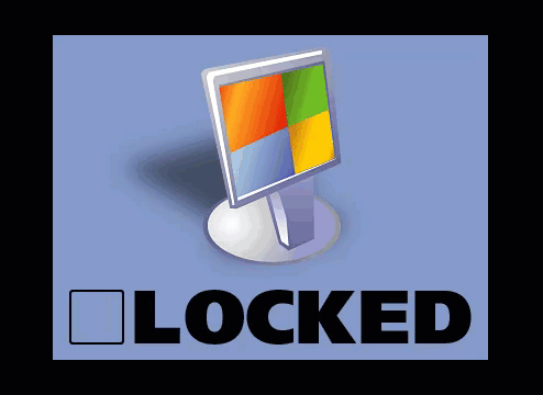 Lock My PC screen