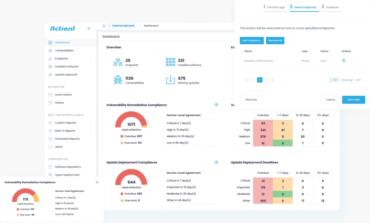 Secure, scalable patch management across Windows, macOS, and third-party apps, with compliance reporting and 200 forever-free endpoints.