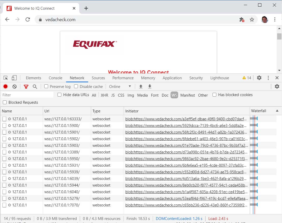 Equifax IQ Connect