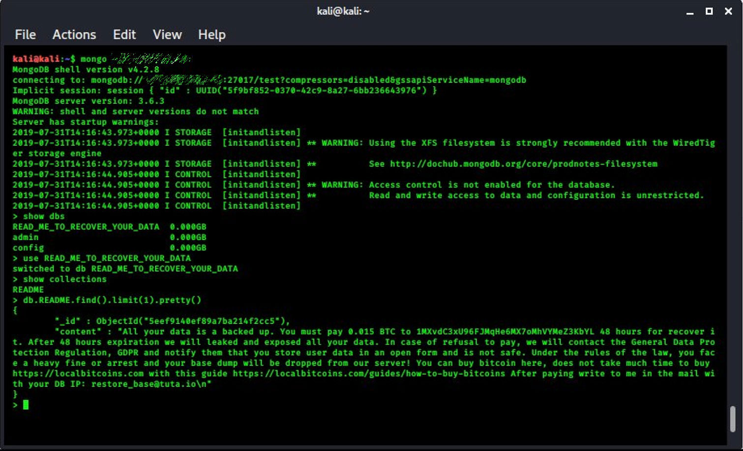 Lacked memLimitMB field when using db.hostInfo() - Ops and Admin -  MongoDB Developer Community Forums