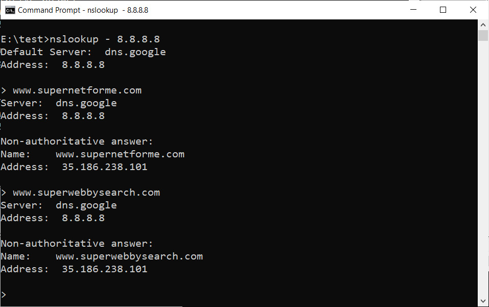 Command and control servers hosted at 35.186.238[.]101