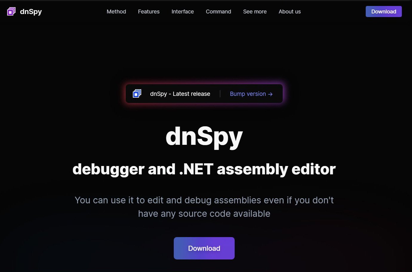 Malicious dnspy[.net] site