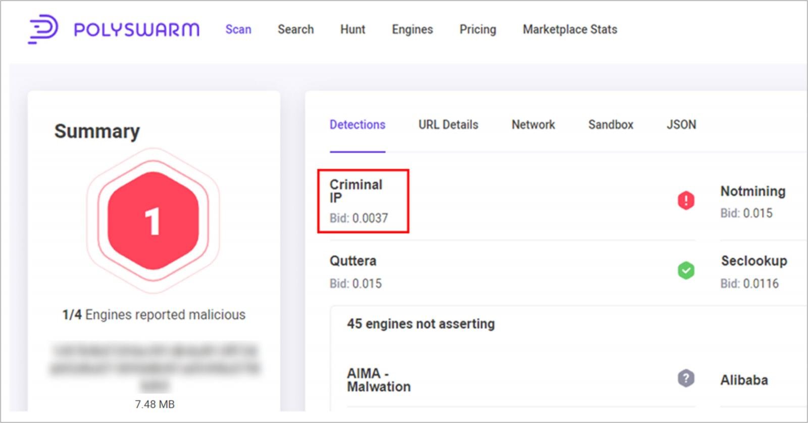 Criminal IP Bolsters Threat Detection as a New Engine on PolySwarm