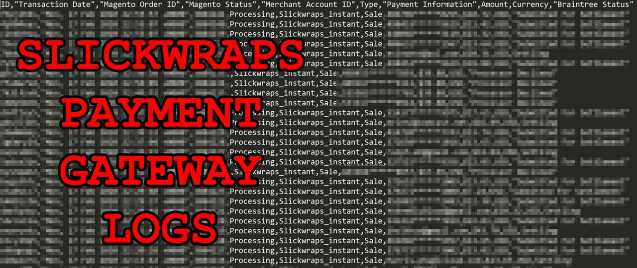 Screenshot of SlickWraps payment gateway