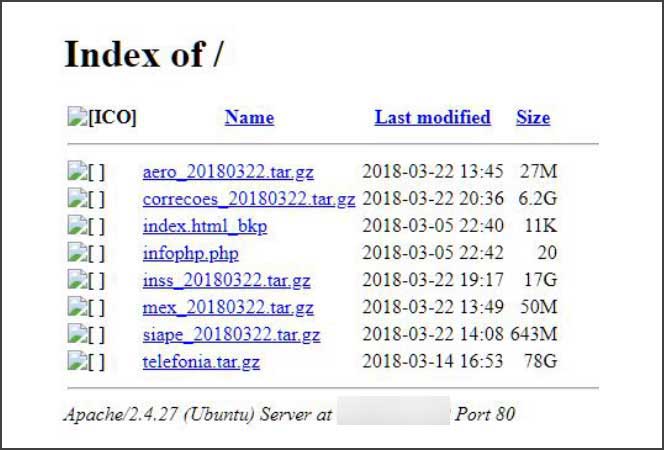 Exposed Database Archives