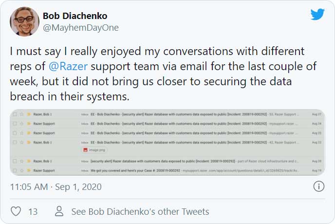 https://www.bleepstatic.com/images/news/security/d/data-leaks/razer/bob-tweet.jpg https://www.bleepstatic.com/images/news/security/d/data-leaks/razer/bob-tweet.jpg