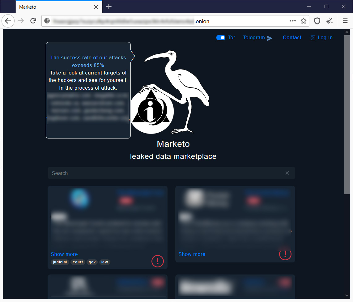 Marketo leaked data marketplace