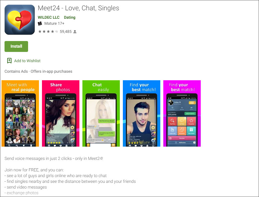 Meet24 Dating App Meet24 Dating App