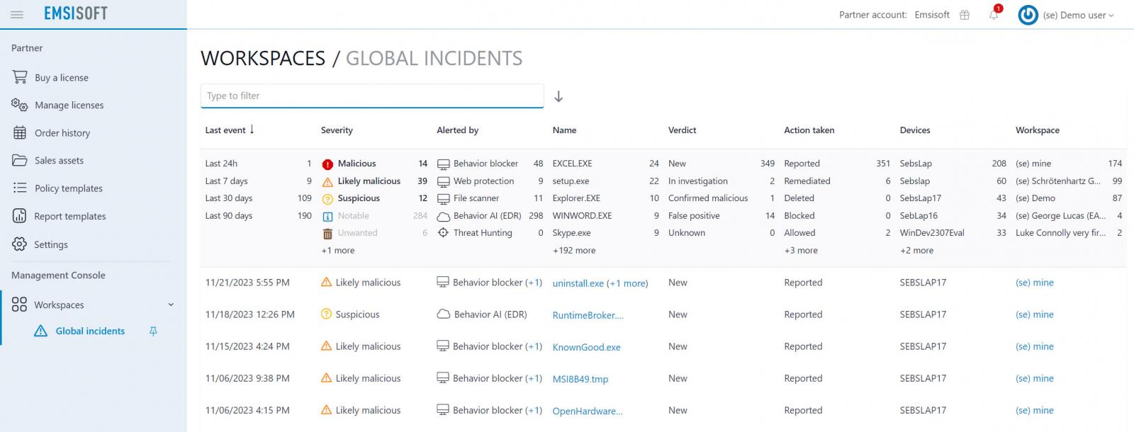 Emsisoft Enterprise Security