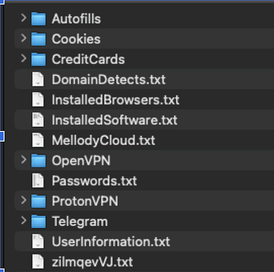 Single Sign On and the Cybercrime Ecosystem 2 Contents of a stealer log