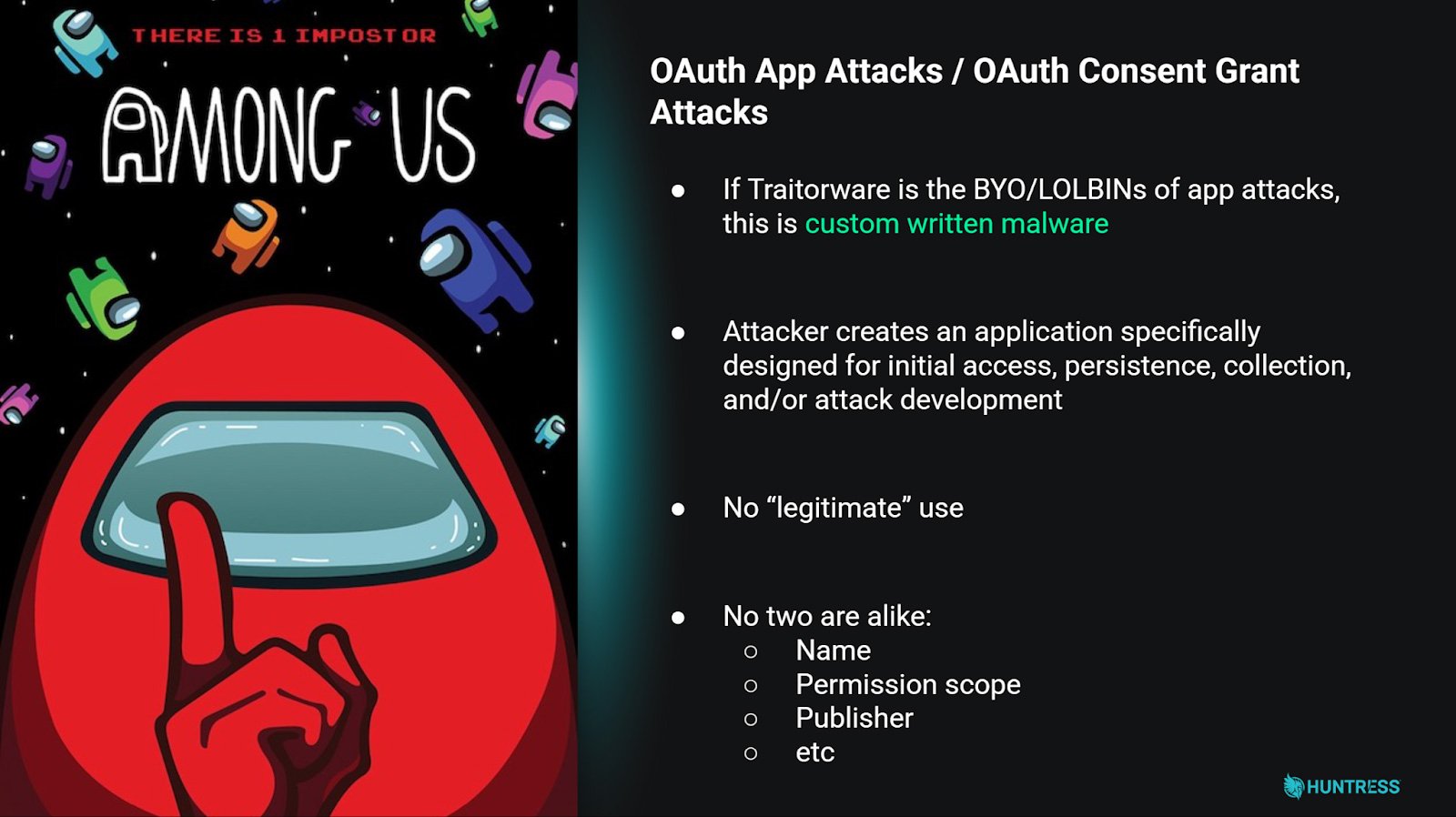 Figure 6: Stealthware, the imposter among Azure applications. Built to wreak havoc, built to blend in.
