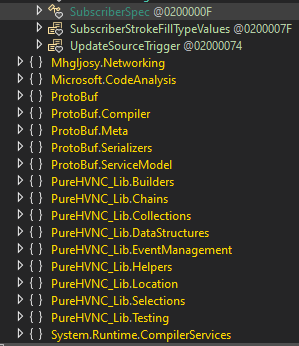 PureHVNC modules in the assembly