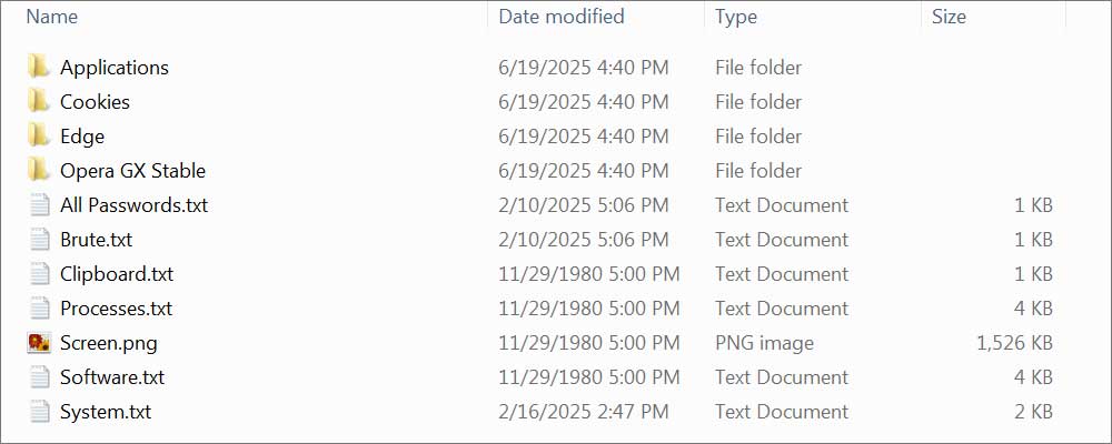 No, the 16 billion credentials leak is not a new data breach 3 Example infostealer log