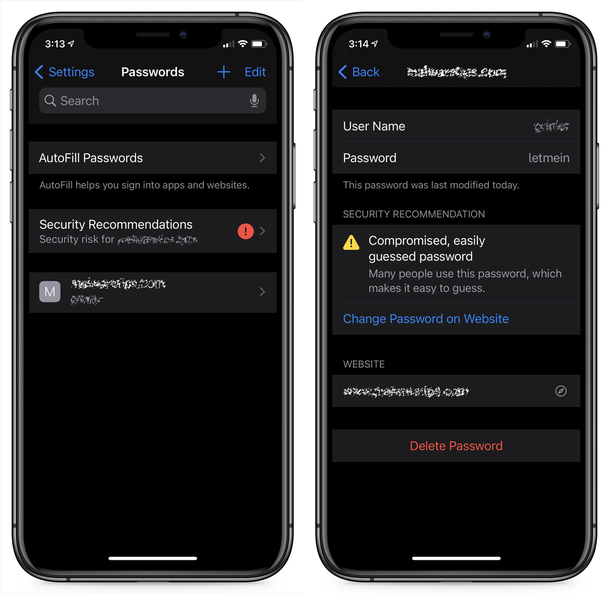 Hands On With Ios 14 S New Data Breach Notification Feature