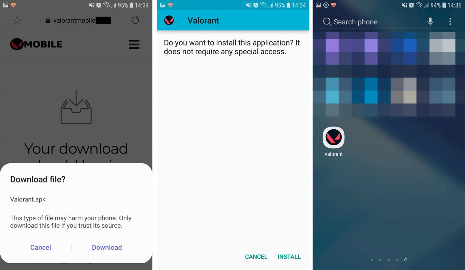 Fake Valorant Mobile app pushes scams on eager gamers
