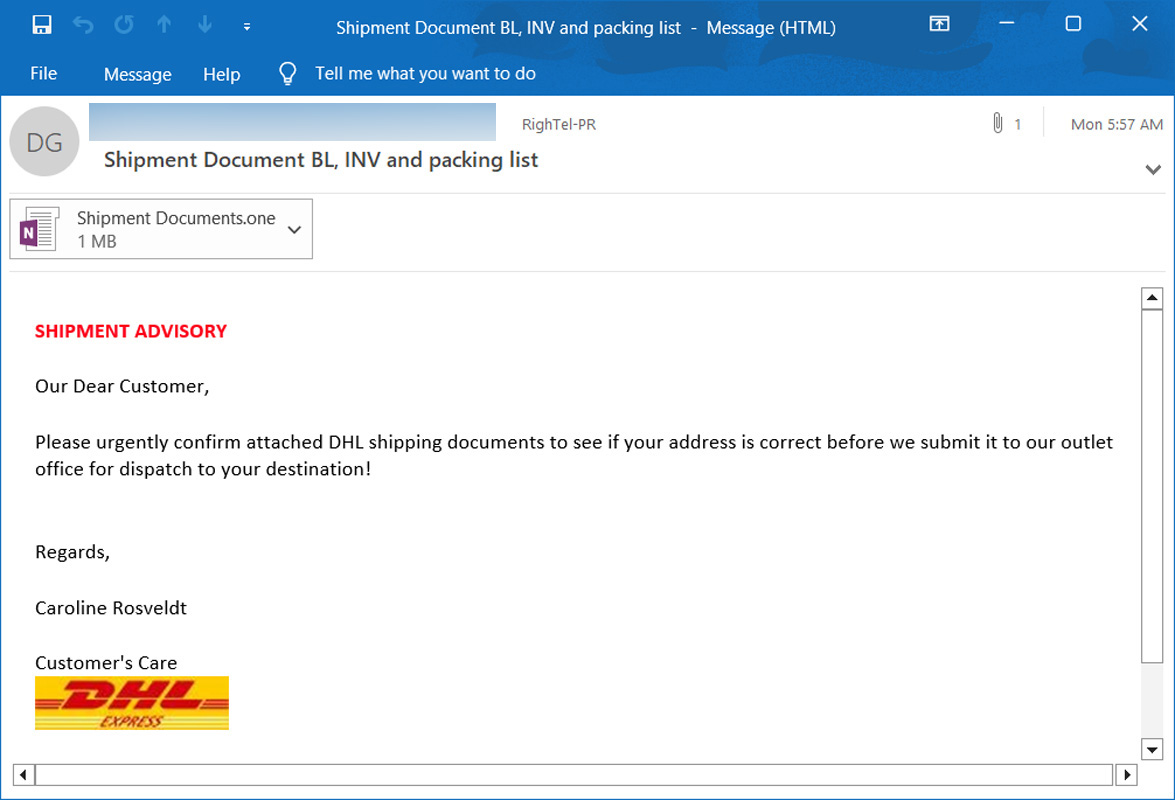 Attackers Abusing Onenote Attachments To Spread Rat Malware  