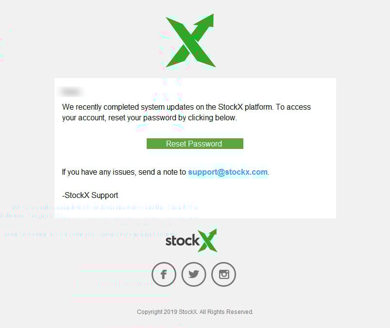 Stockx register sale