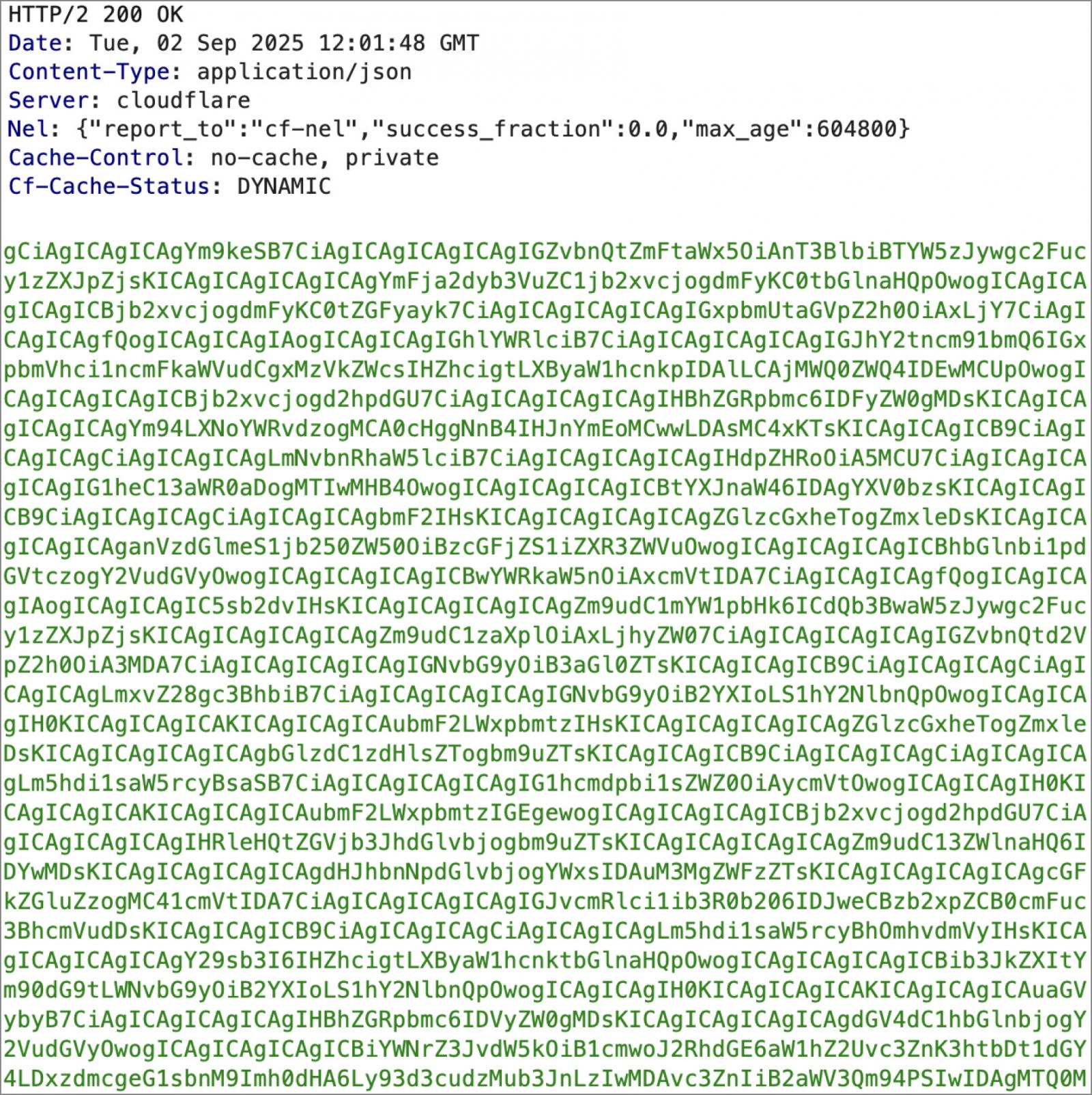 Bir Web Proxy'nin modern bir kimlik avı sayfası için bir ağ isteğini analiz ederken ne gördüğü