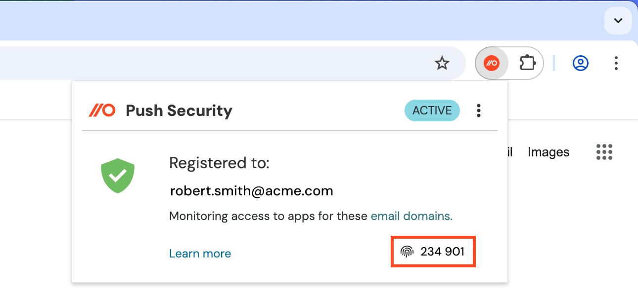 Browser notificationo