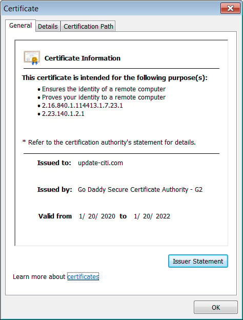 TLS Certificate