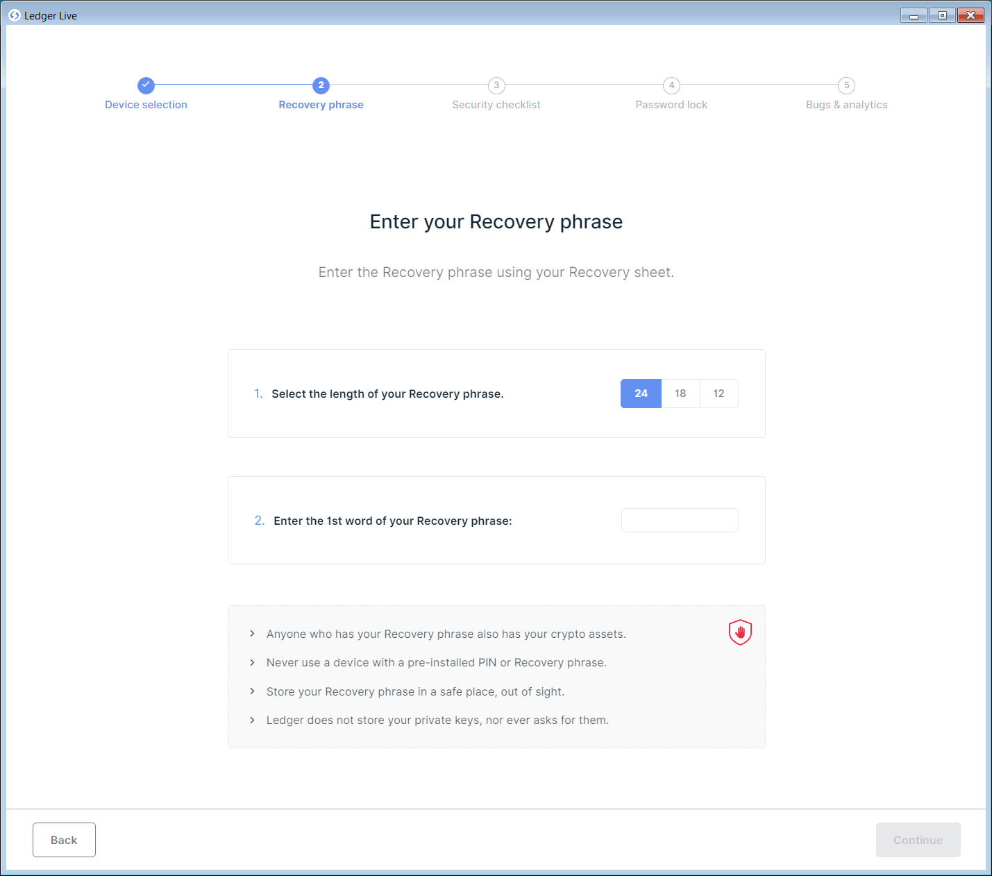 Ledger Recover