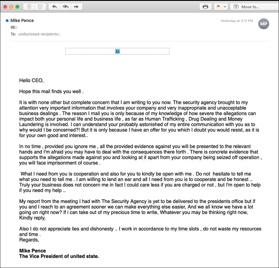 That Email From President Trump Yeah That S A Phishing Scam That Email From President Trump Yeah That S A Phishing Scam