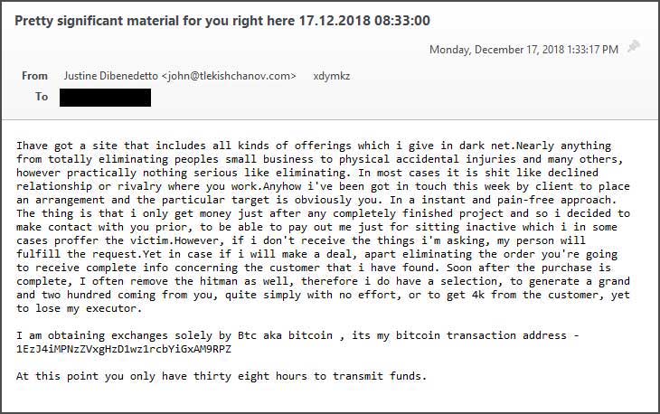 How to get rid of bitcoin spam emails