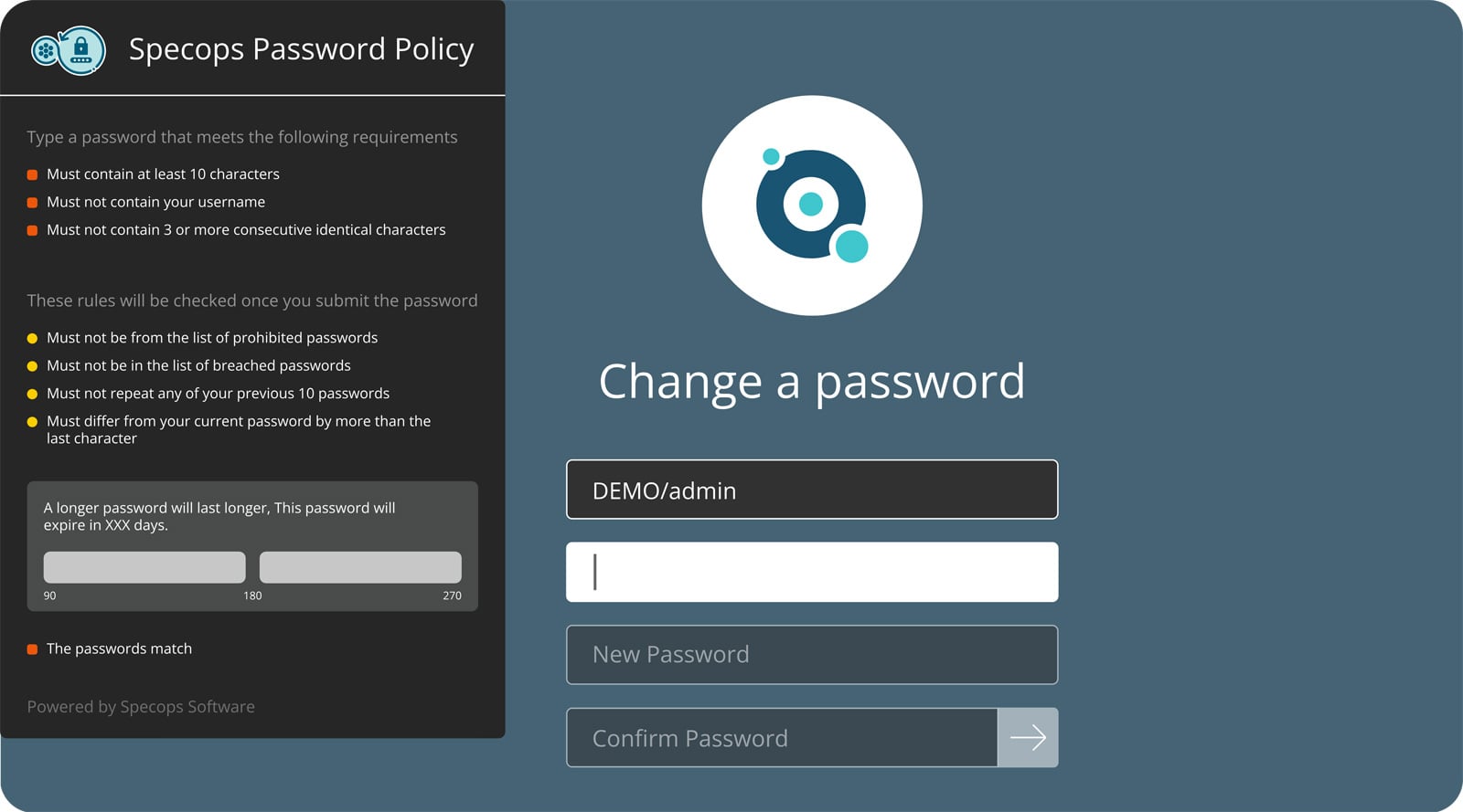 Specops Password Policy