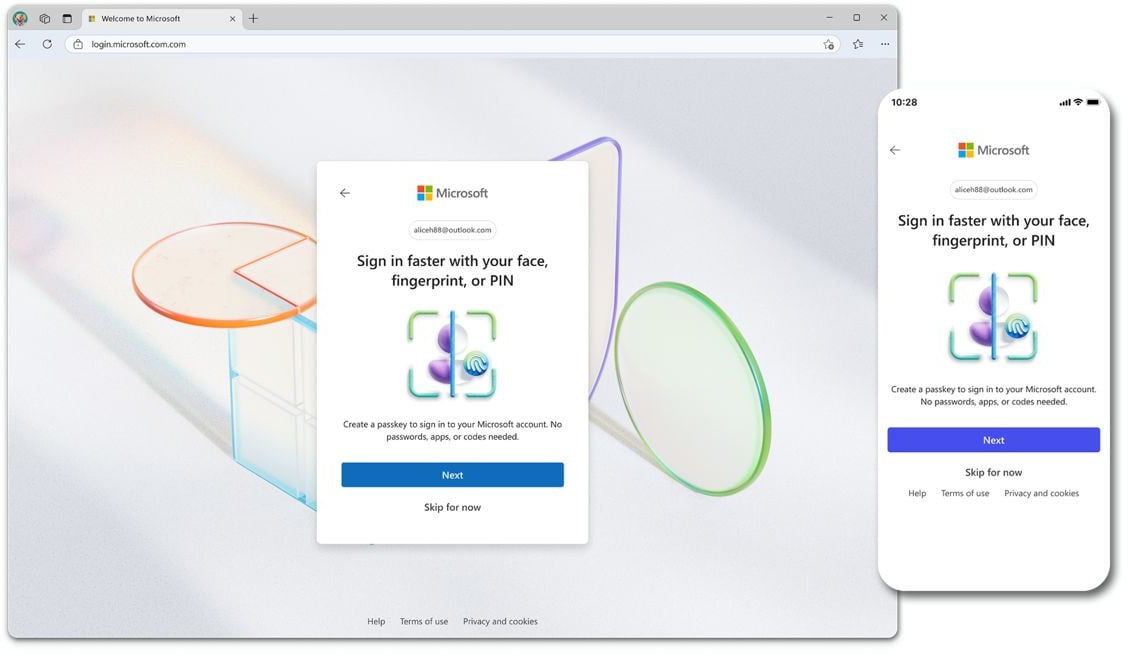 Microsoft Oturum Açma Sayfası